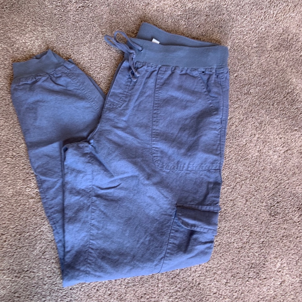 New York and company womens linen joggers like new size M